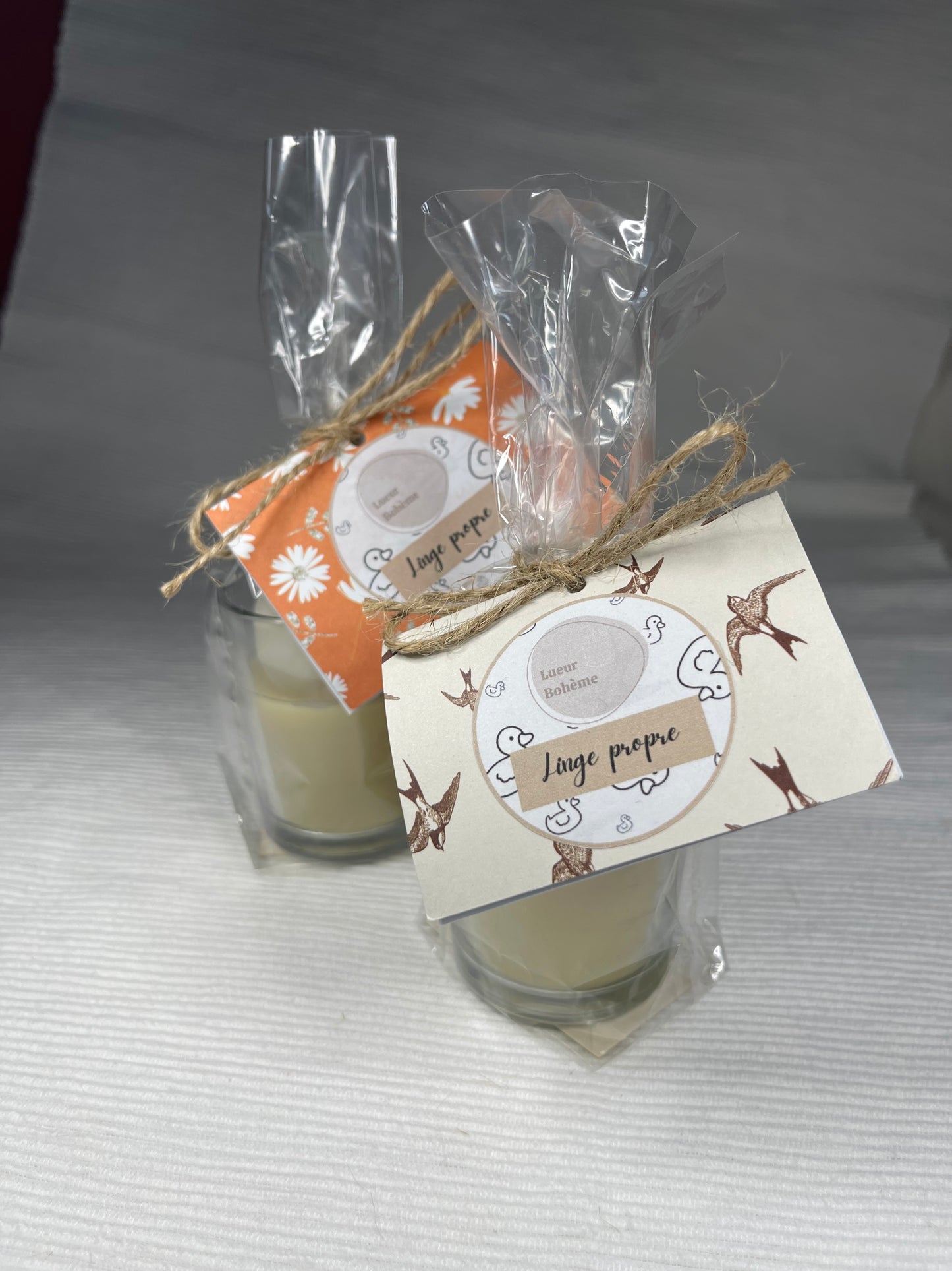 Verrine - Linge propre
