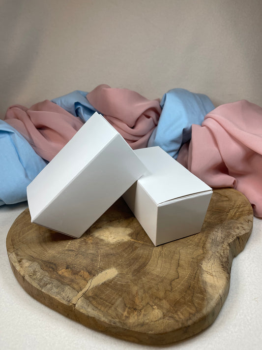 Boîte fondants bleue ou rose