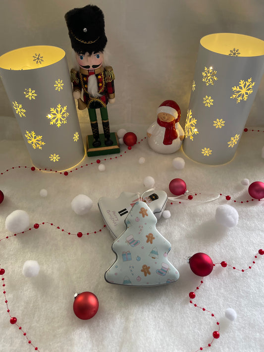 Boîte sapin de Noël