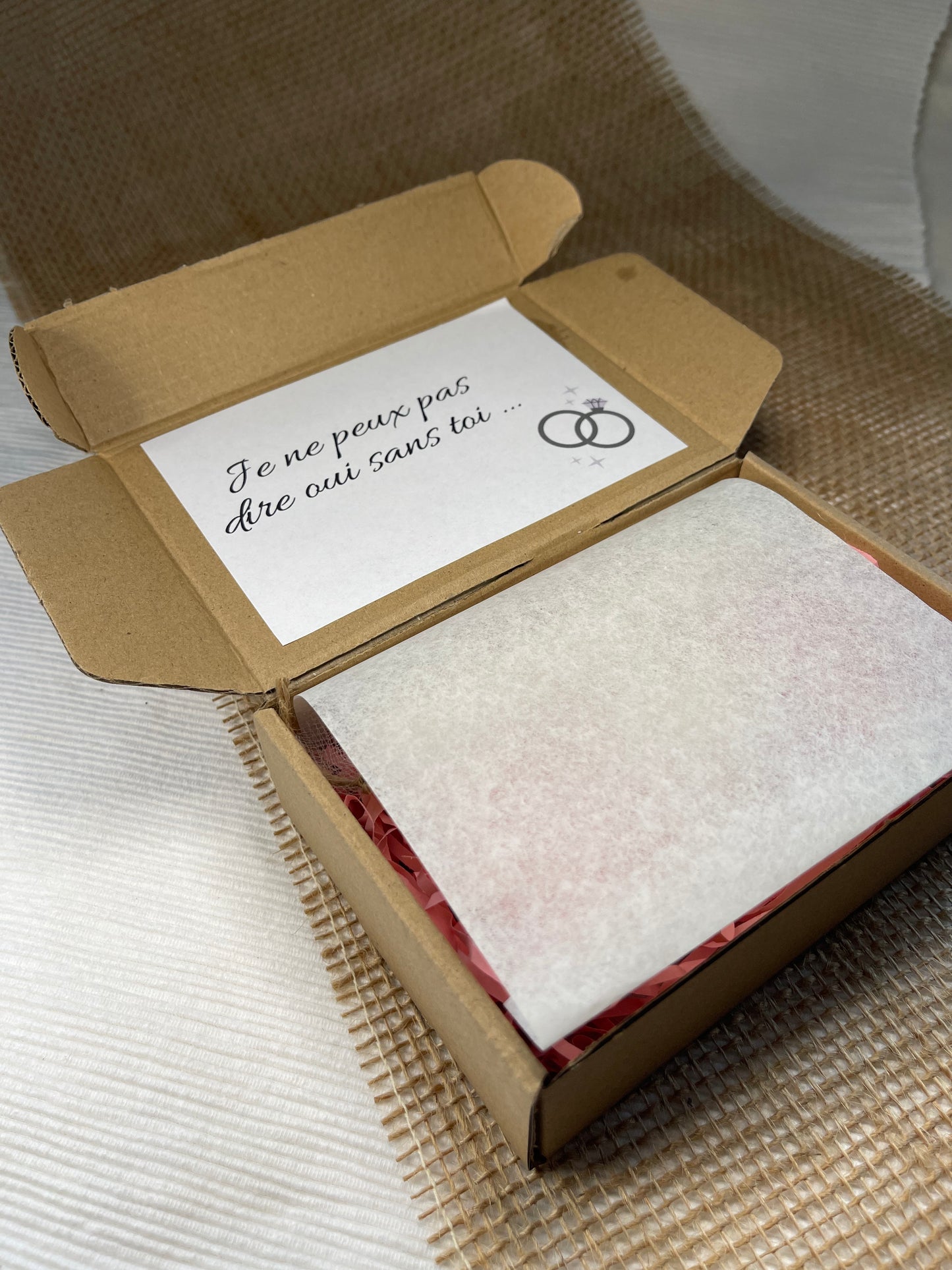 Coffret - Demande témoin