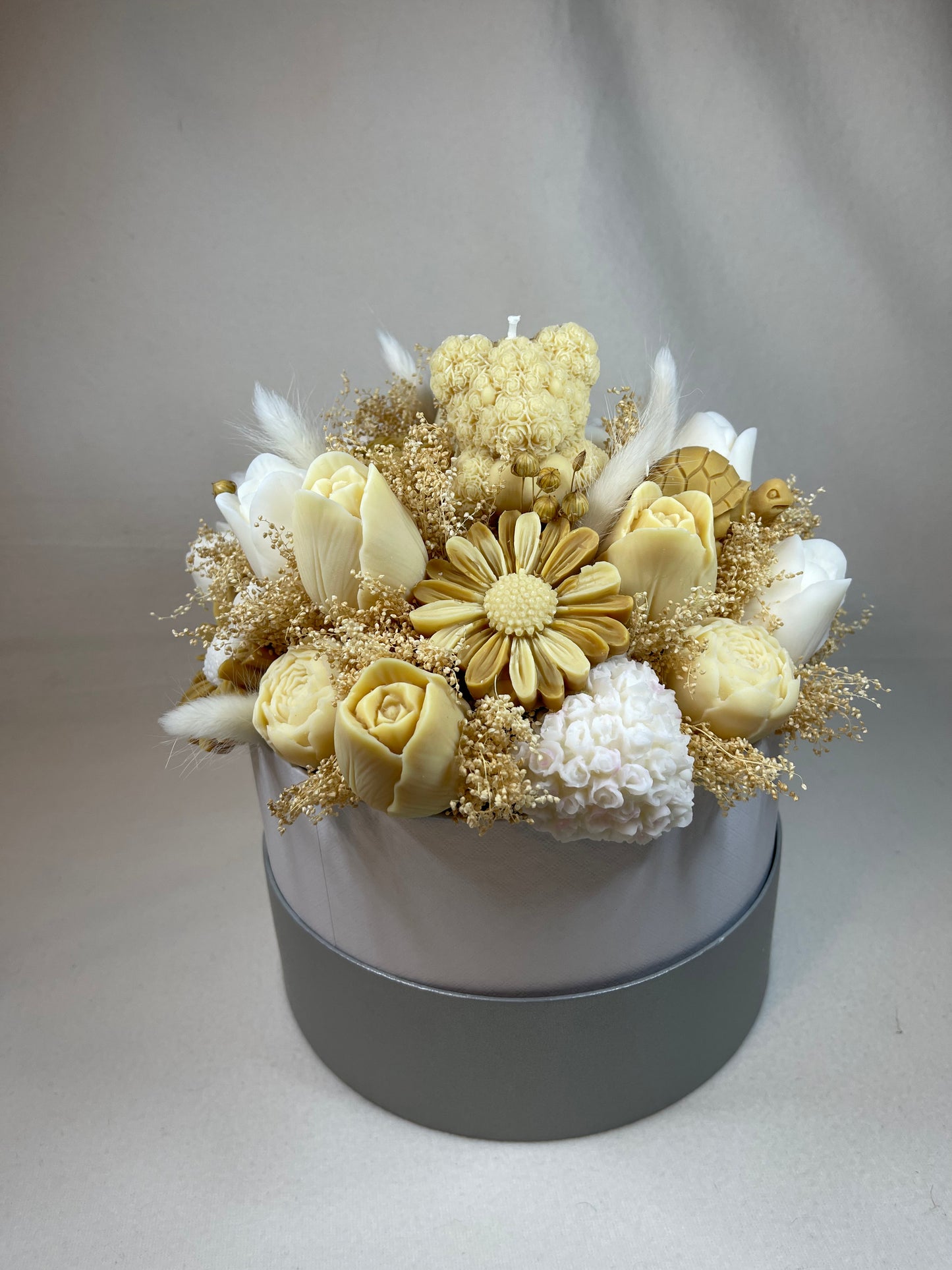 Bouquet GRAND - Fleur de coton - MODÈLE UNIQUE