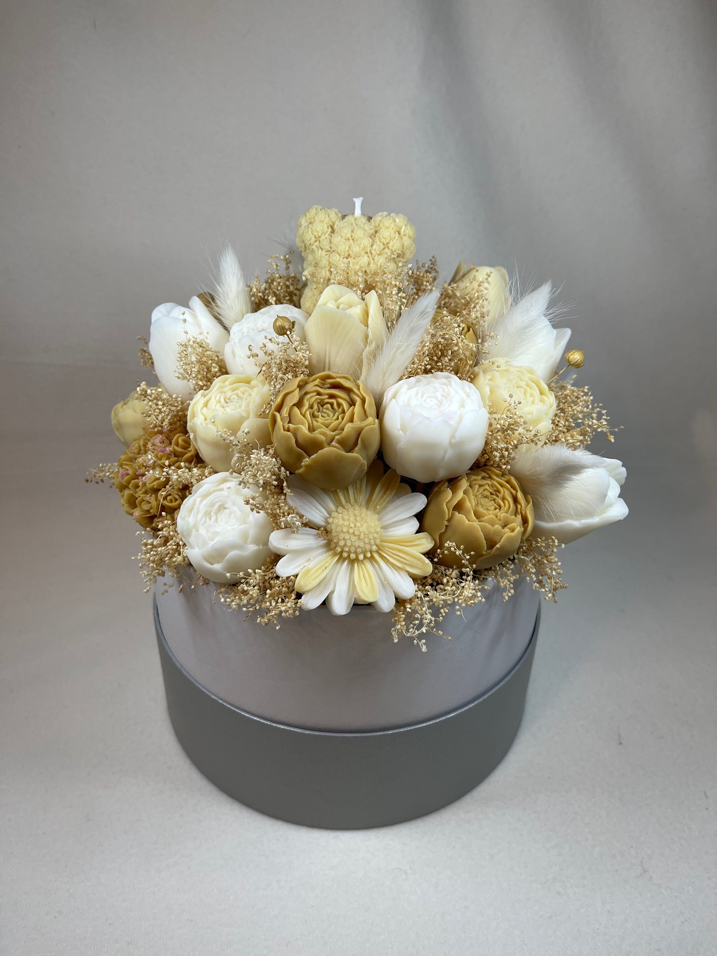 Bouquet GRAND - Fleur de coton - MODÈLE UNIQUE