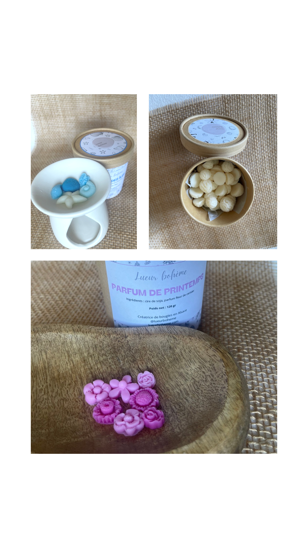 Pots de fondant